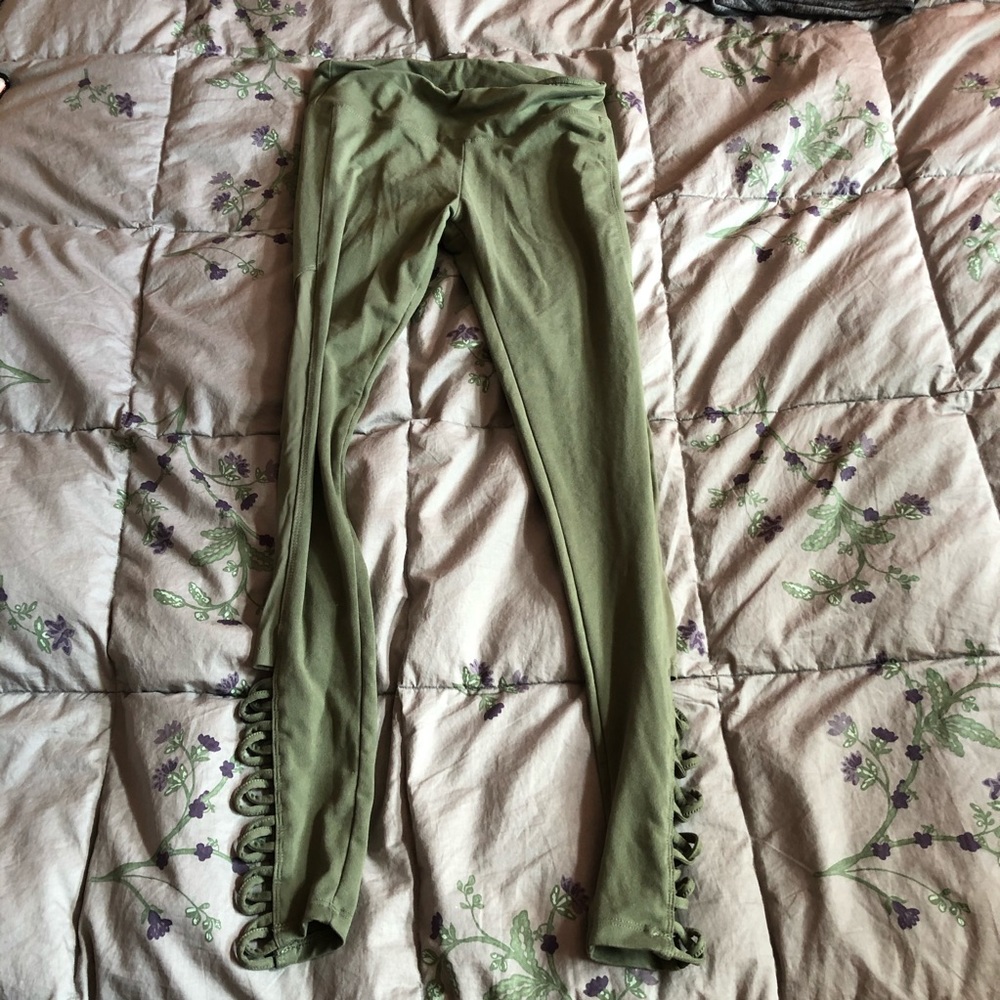 Green gym leggings from Marshall’s